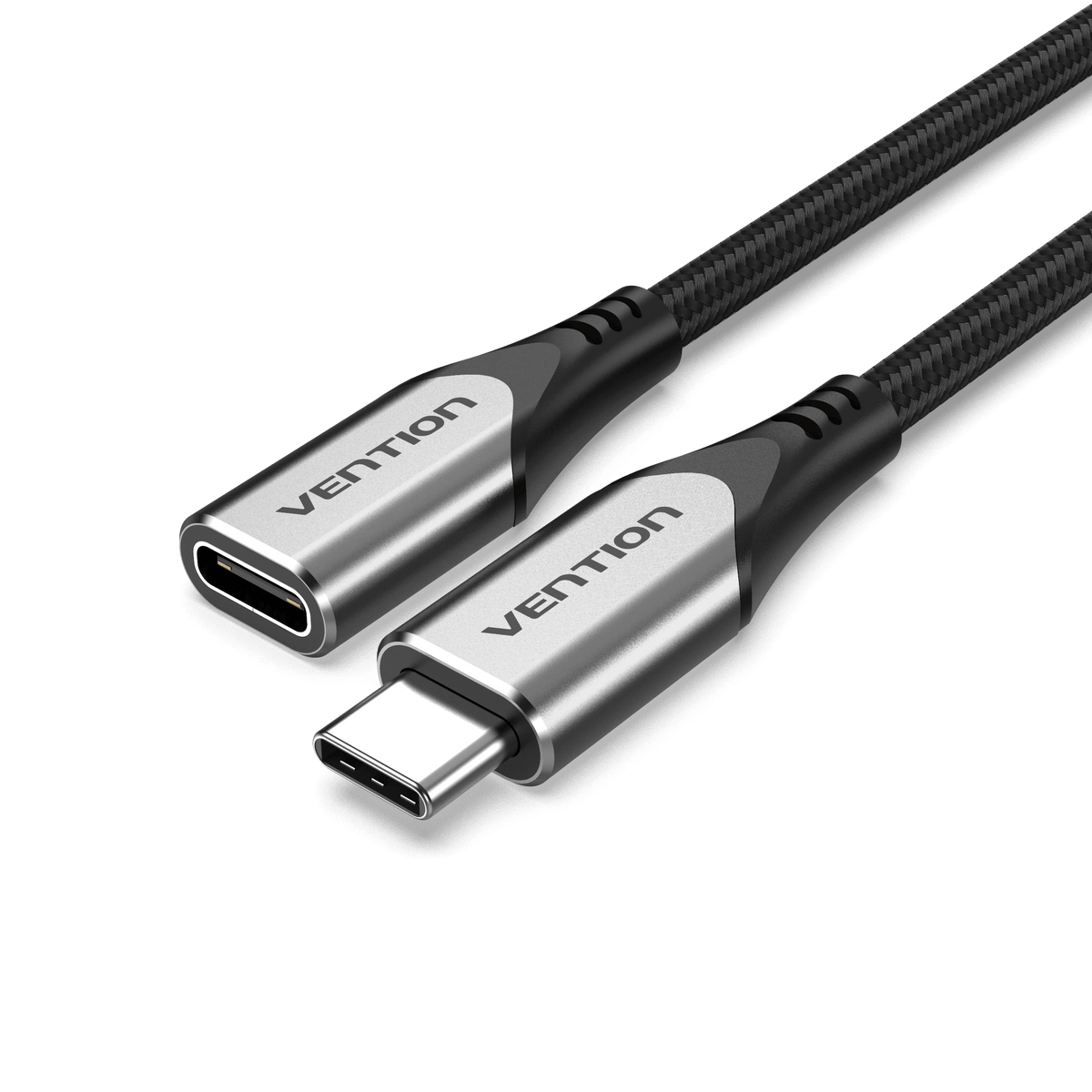 Vention Cotton Braided USB-C to USB-C 3.1 Cable USB-C to USB-C 1m