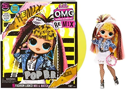 Pop B.B. Fashion Doll - Remix Plays Music 25 Surprises