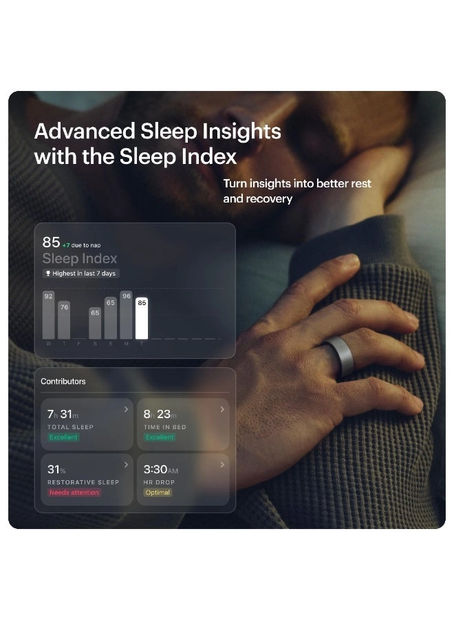 Ring AIR - Size 12 Space Silver