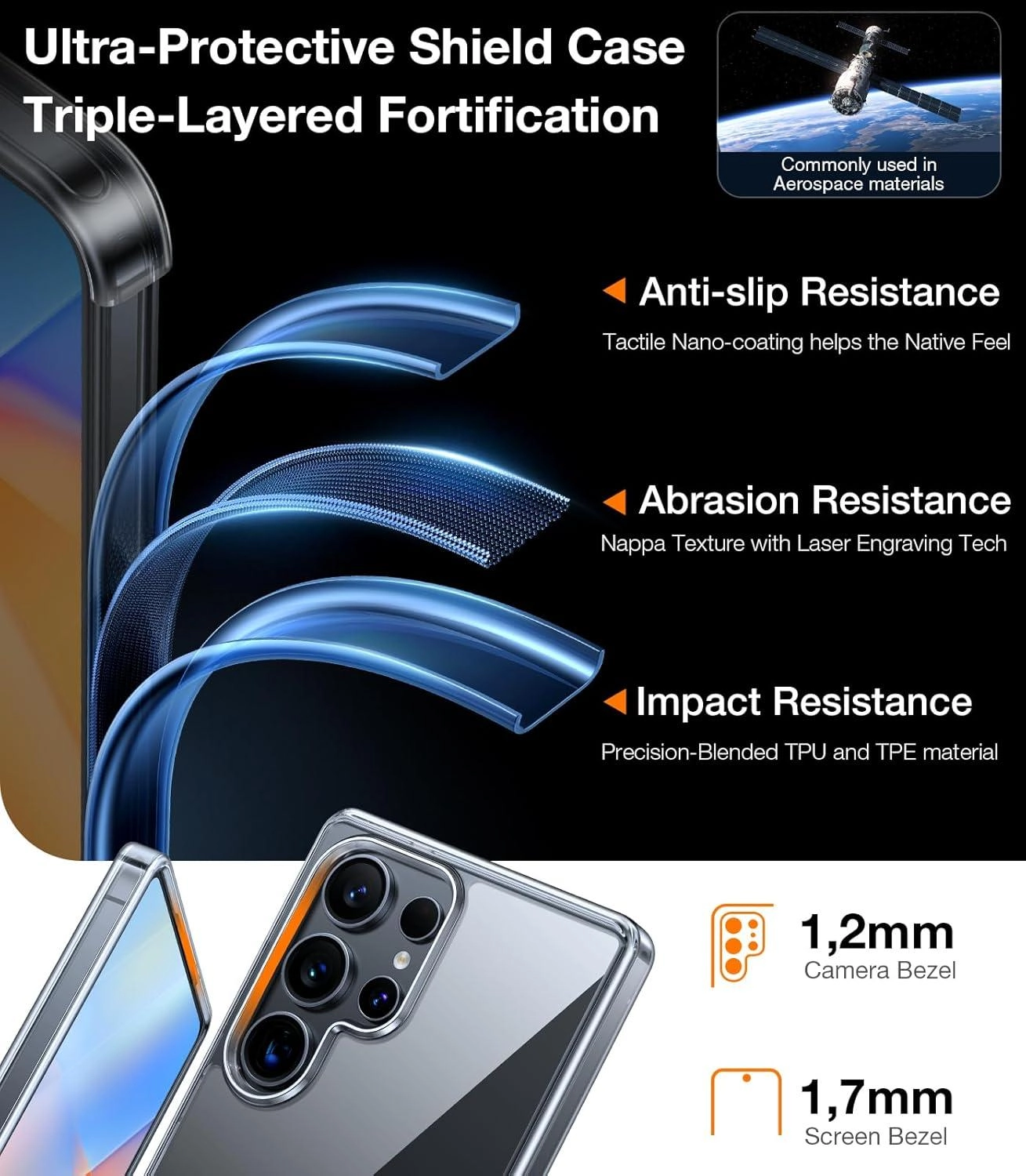 S25 Ultra Clear Case with MagSafe for Samsung Galaxy S25 Ultra