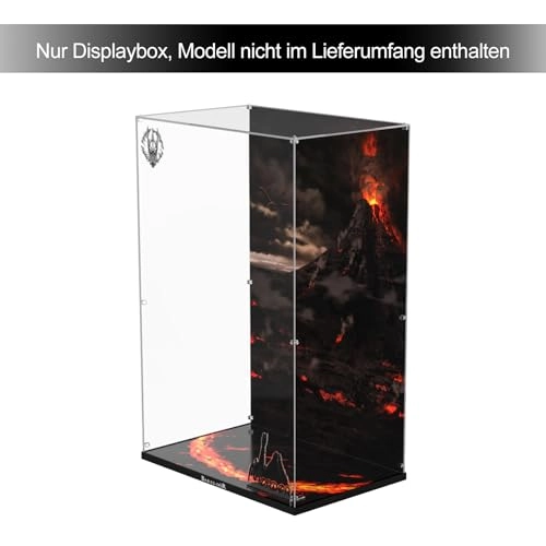 Acrylic Display Case for LEGO 10333 The Lord of the Rings: Barad-dür