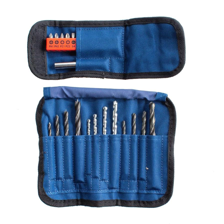 GSB 180-Li - 1.5 Ampere-hour + Drill Bit Set + Screw Bit Set