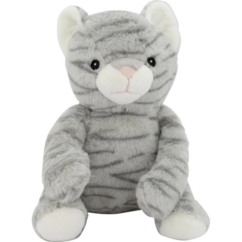 Royal Falcon Animal Cat - 28 cm Grey/White Plush