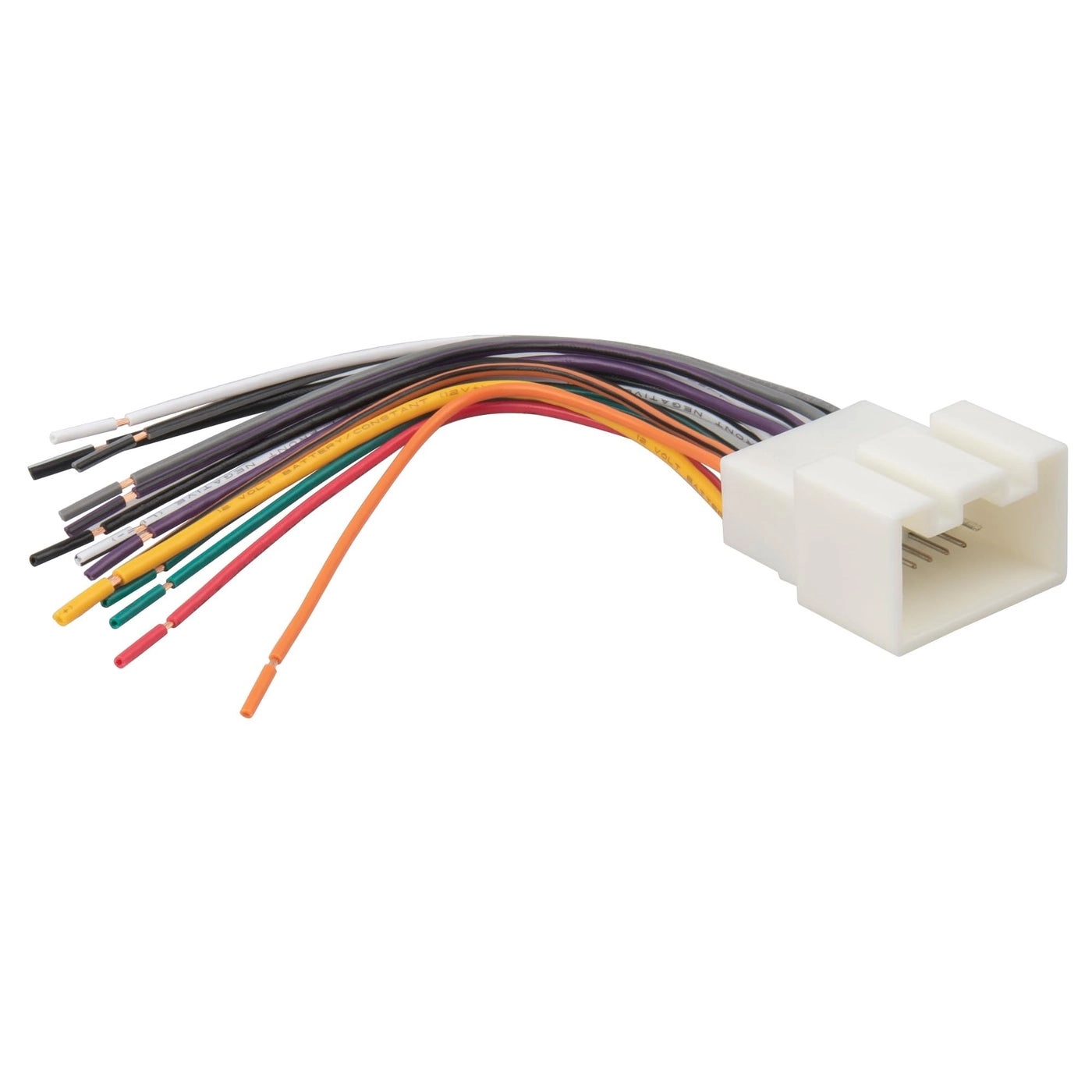 RED WOLF Car Radio Wiring Harness Connector - Ford 1999-2004 F150 / F250 2001-2003 Mustang, 1998-2002 Mercury Grand Marquis