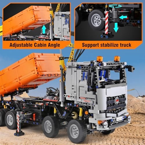 19007 Pneumatic Truck - 2970 pcs