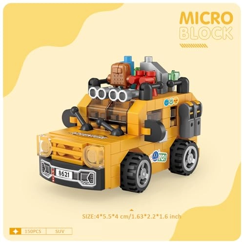Mini Vehicle Building Blocks - Series 2 Pack