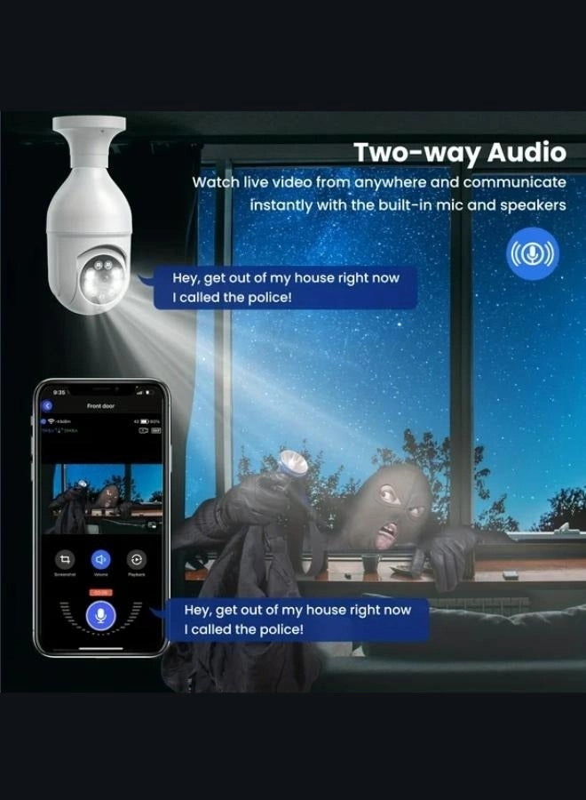 Camera Hub Light Bulb Camera