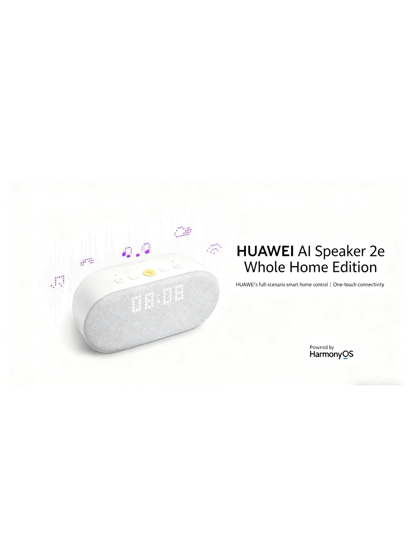 AI Speaker 2e - Smart Voice Control Pearl White