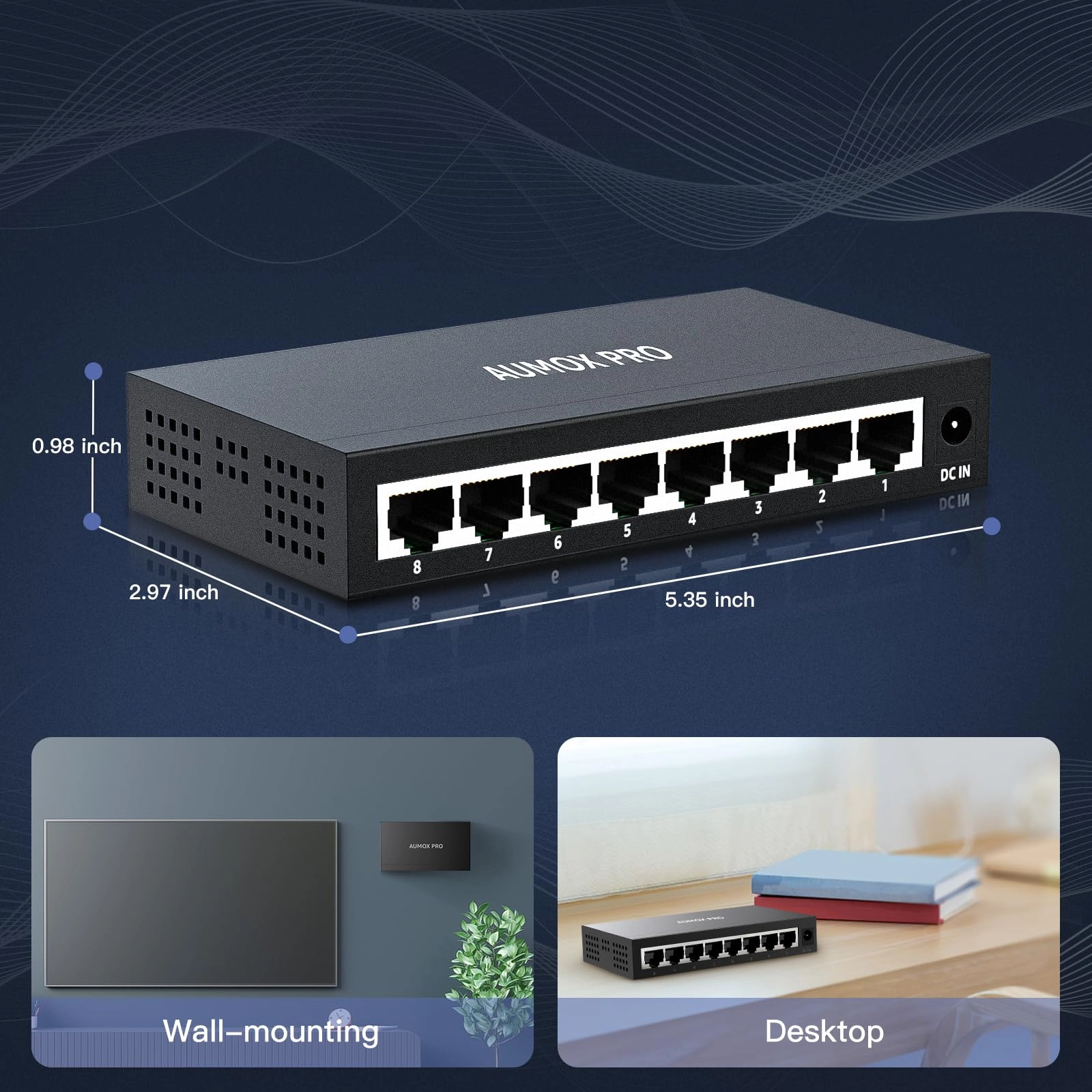8 Port