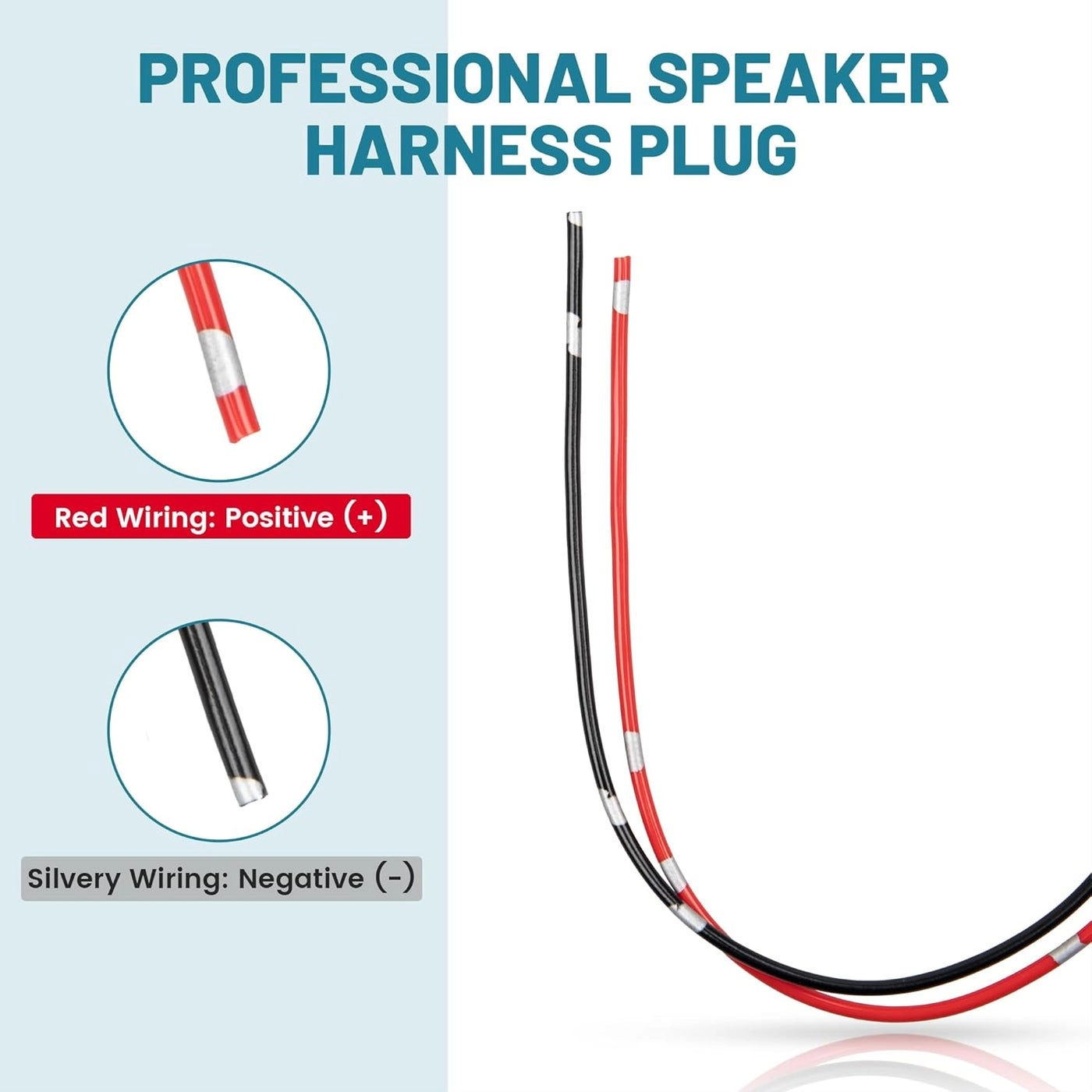 Front Speaker Wiring Harness Adapter - Toyota 4Runner Tacoma Tundra Sequoia