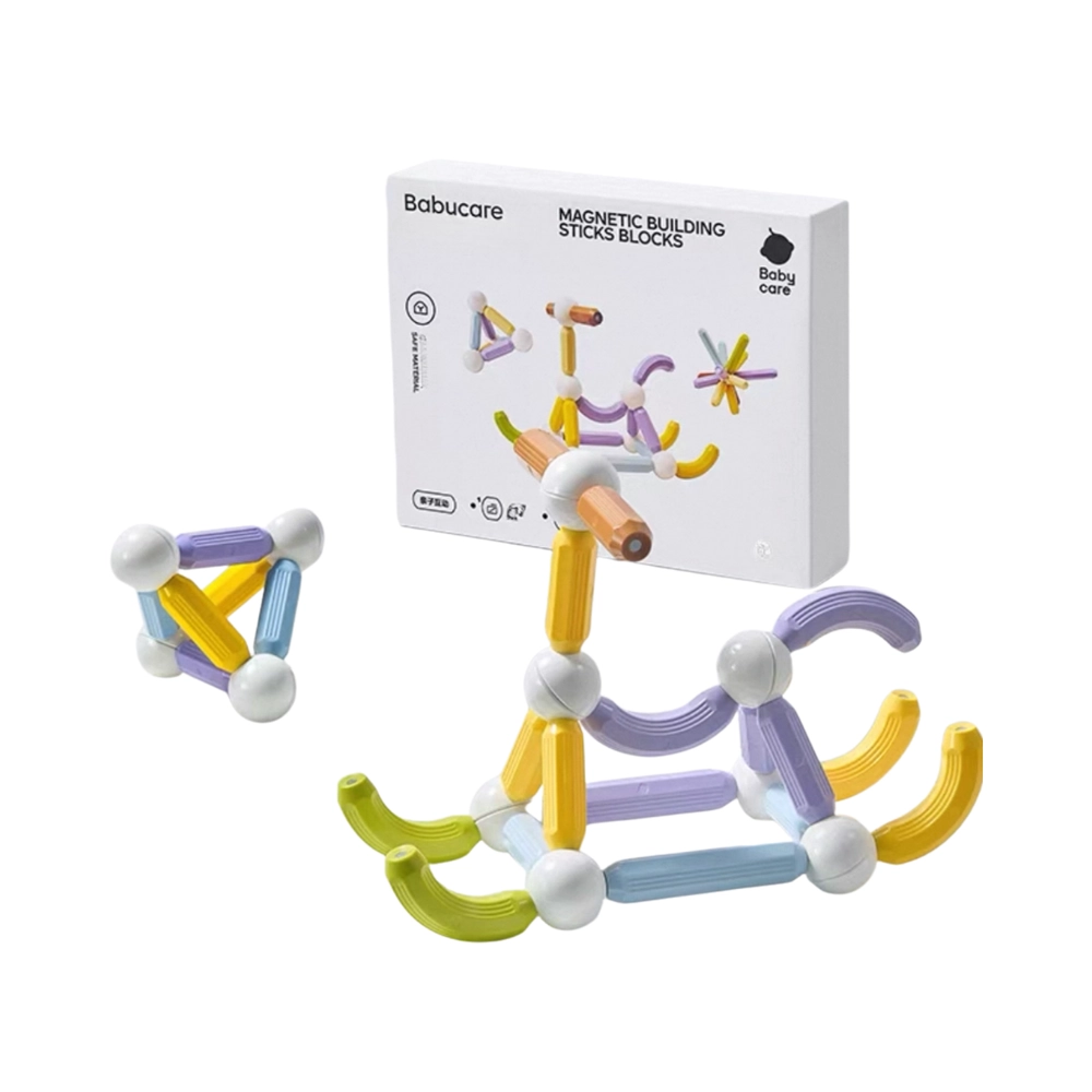 Babycare Magnetic Building Stick Blocks - 30 pcs