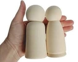 Neoteric Doremon Family Peg Dolls - 36 months - 7 years 5 pieces