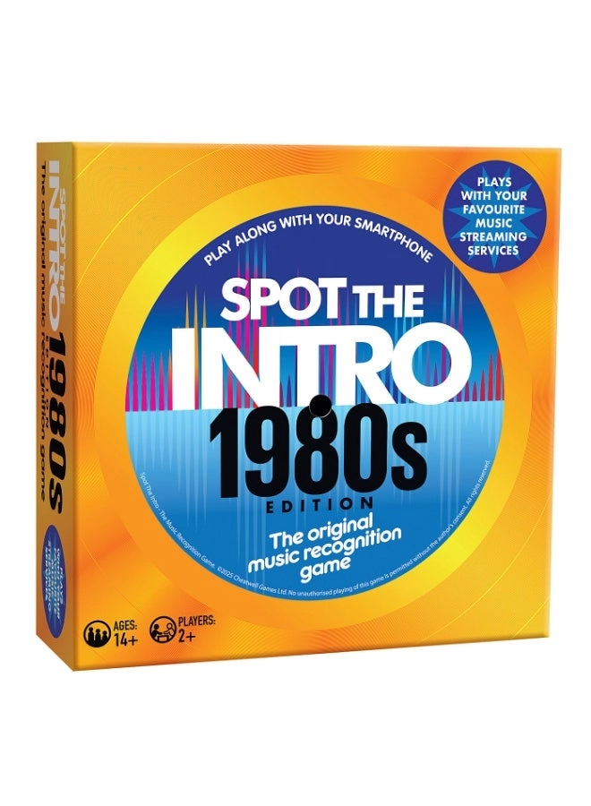 Cheatwell Spot The Intro 80s Edition - Family Party Music Game
