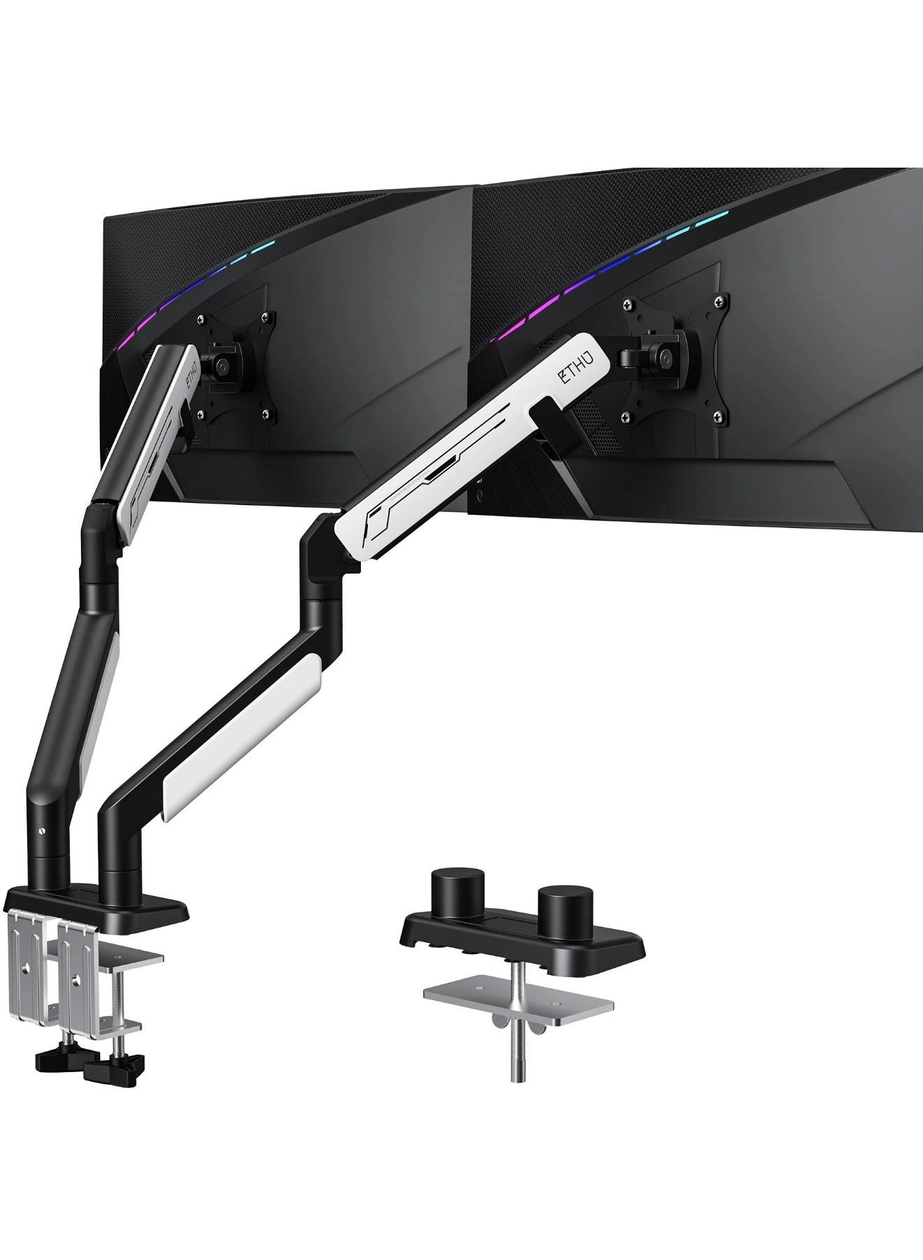 Dual Monitor Arm - Dual 17-35" 75mm 100mm