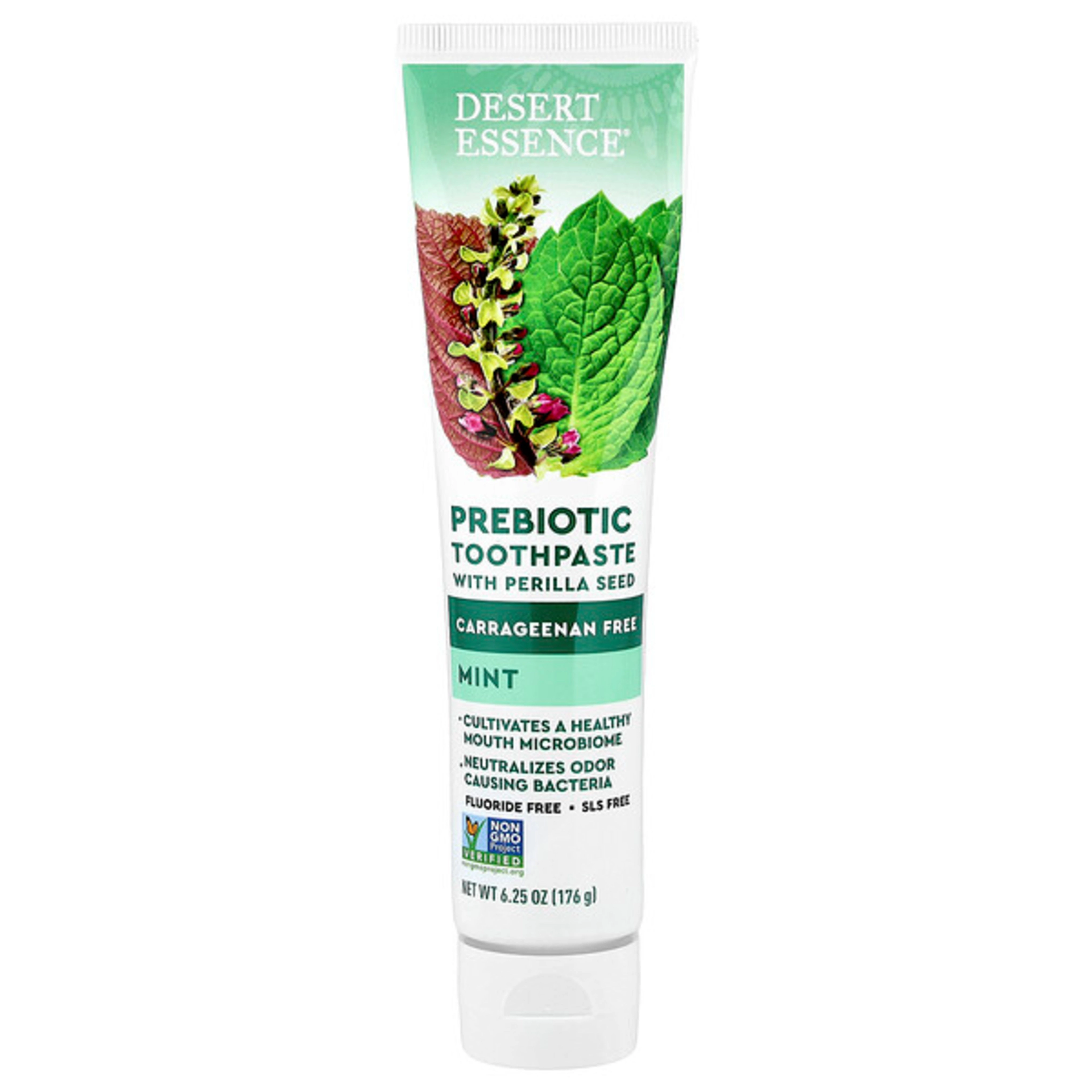 Desert Essence Prebiotic Plant-Based Mint Toothpaste 176 g