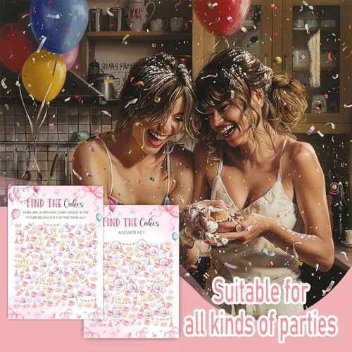 GameCards07-SB - 20 slumber party game cards and 2 answer key