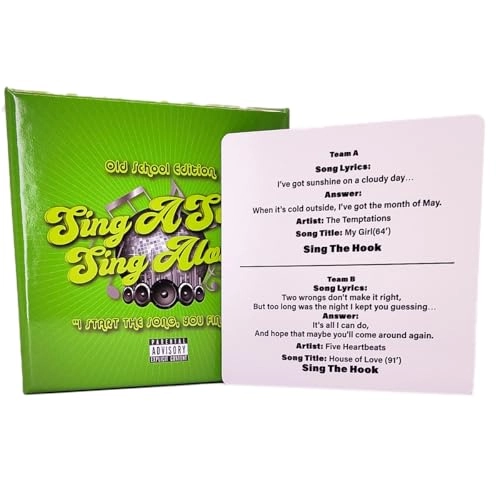 Sing A Song Sing Along - English 17 years and up 60 cards