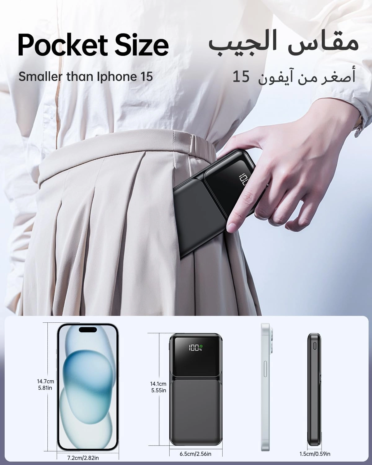 Power Bank - 20000mAh 22.5W Fast Charging
