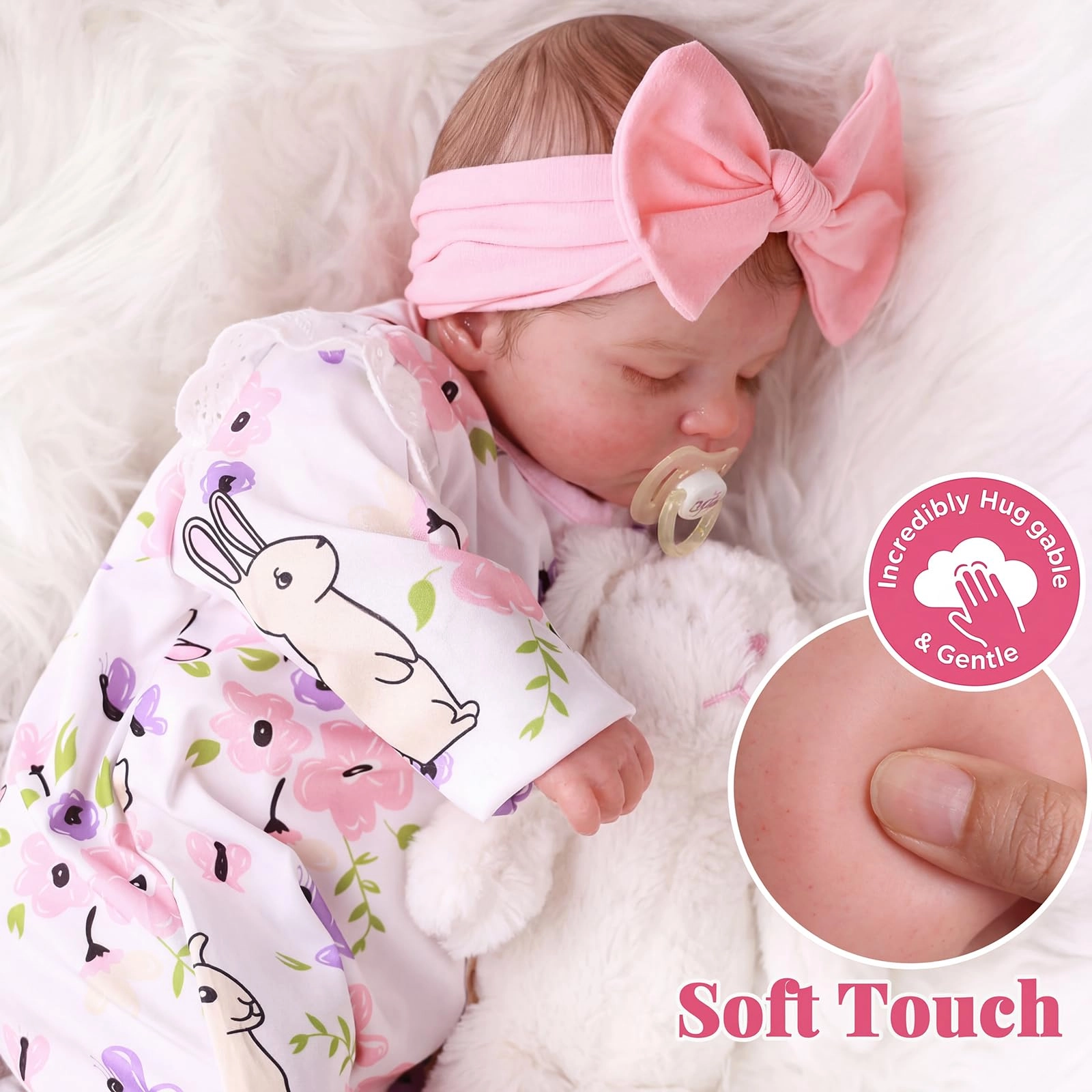 Reborn Baby Doll - 20 Inch Vinyl Sleeping Ages 3+