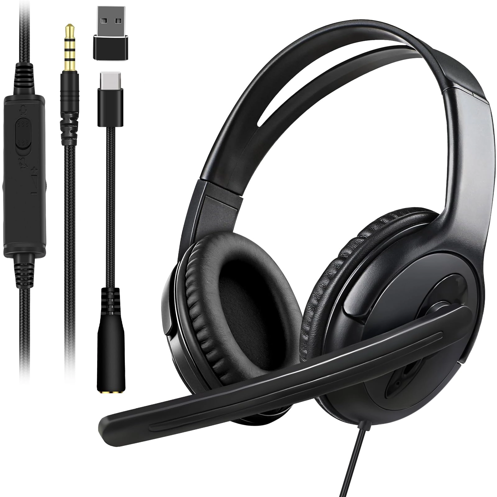Joso USB Headset Wired Headset