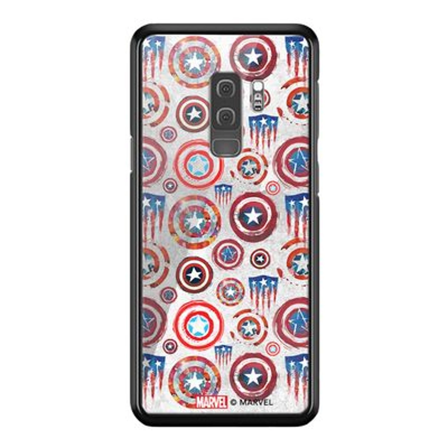 Wackylicious Captain'S Shield Samsung S9 Plus Cover Back Case for Galaxy S9 Plus