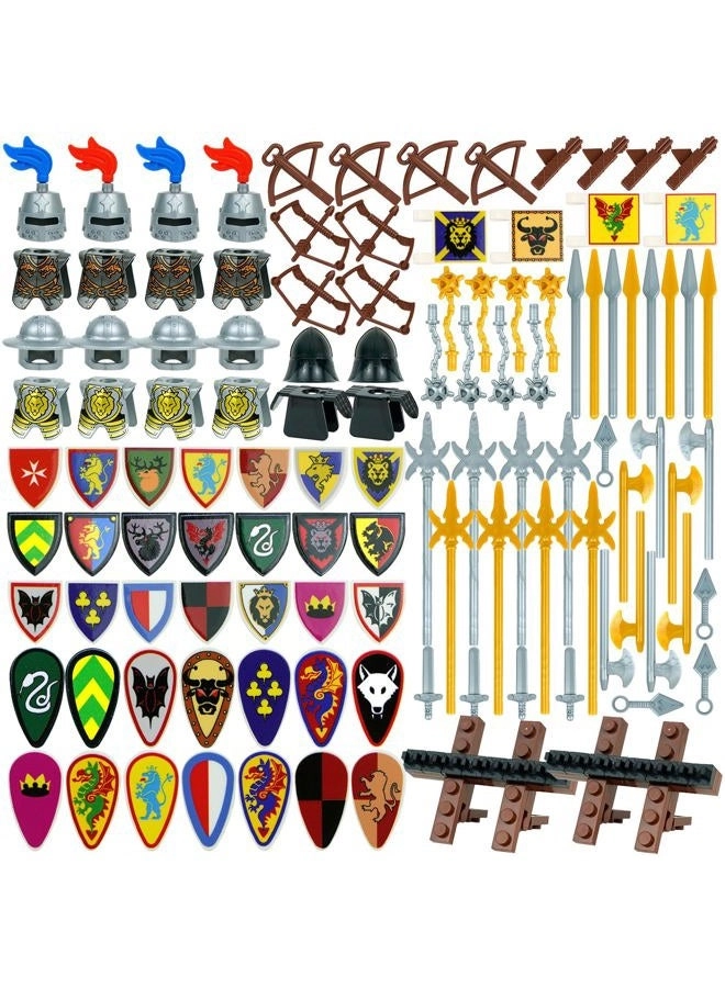 Pamvava Medieval Knights Weapons Armor - 1 pcs