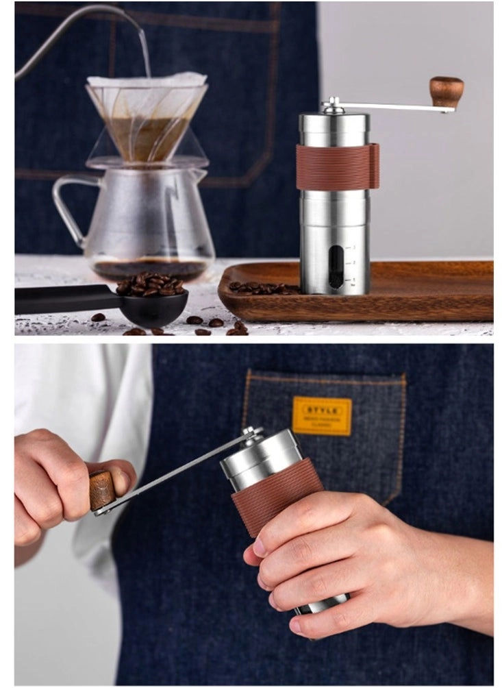 Household Coffee Bean Manual Grinder - six angle grinding core
