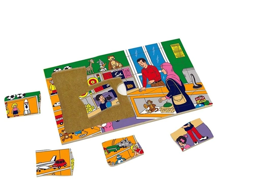 Shape Sorting Bus Puzzle - Suitable for 6 months and above