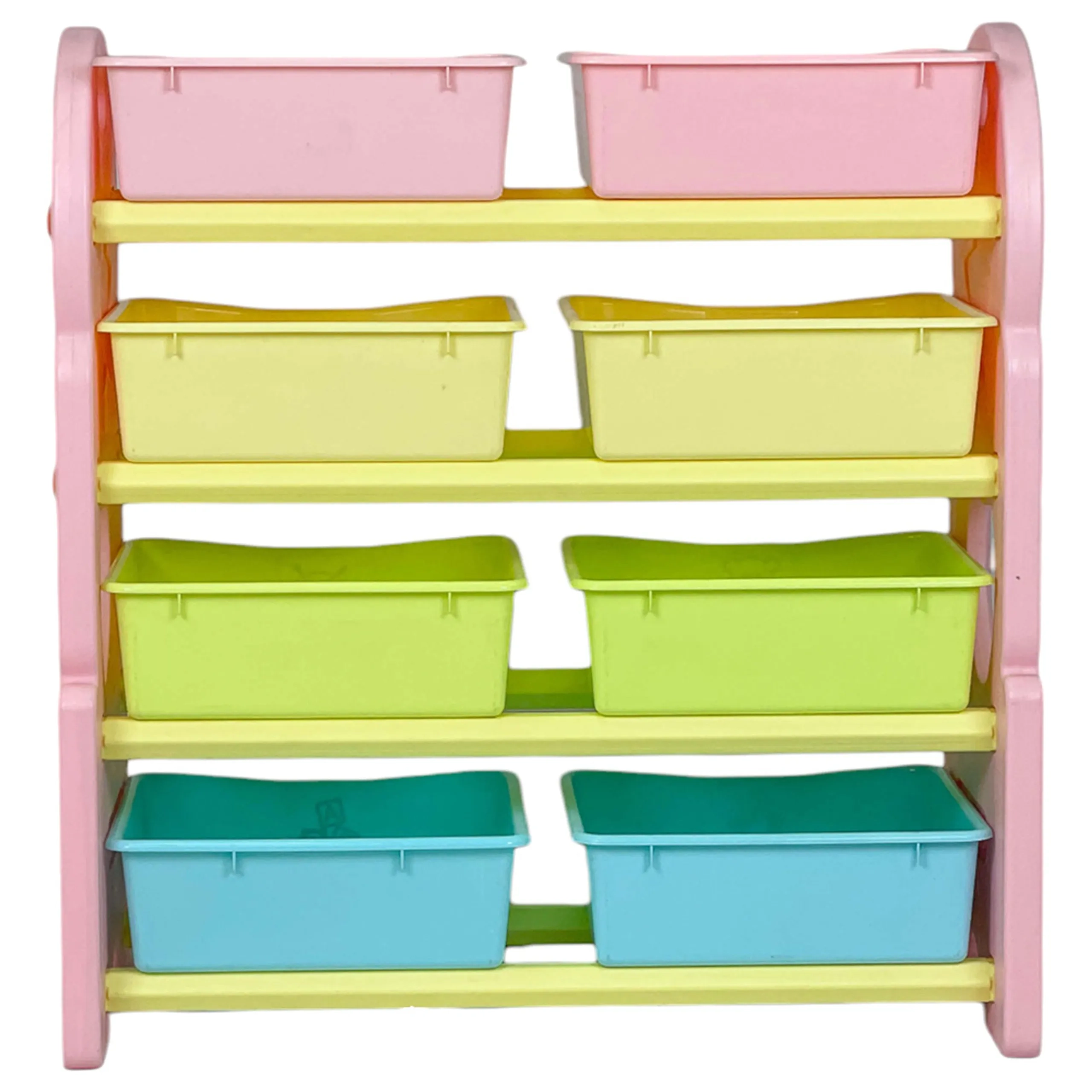 Children Deluxe Multi-Bin Toy Organizer - Plastic