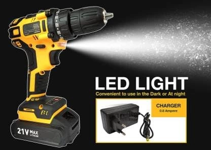 HID Cordless Drill - 21V 20Ah Kit