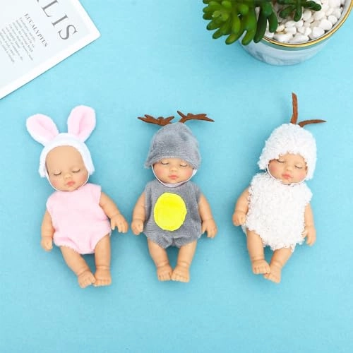 Mini Robots Car Toys - 3 Pieces Multicolor Set