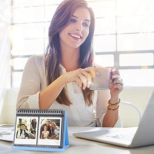 3.5x4.5" 64 Pockets Desk Calendar Album