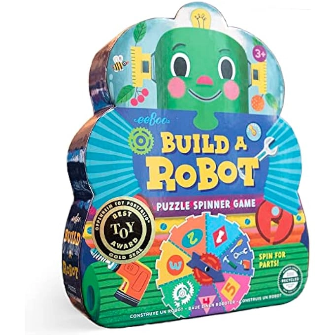 Build a Robot Spinner Game - 3 Years and up
