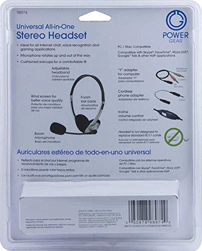 Universal All-in-One - 98974 Wired Headset