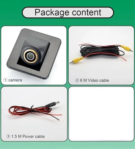 Rear View Camera - Night vision Wire AHD 720P