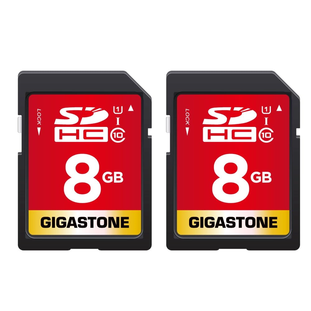 Gigastone SD Card - 8GB + Mini Case