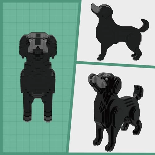 Micro Dog - Flat-coated retriever 1546 pcs