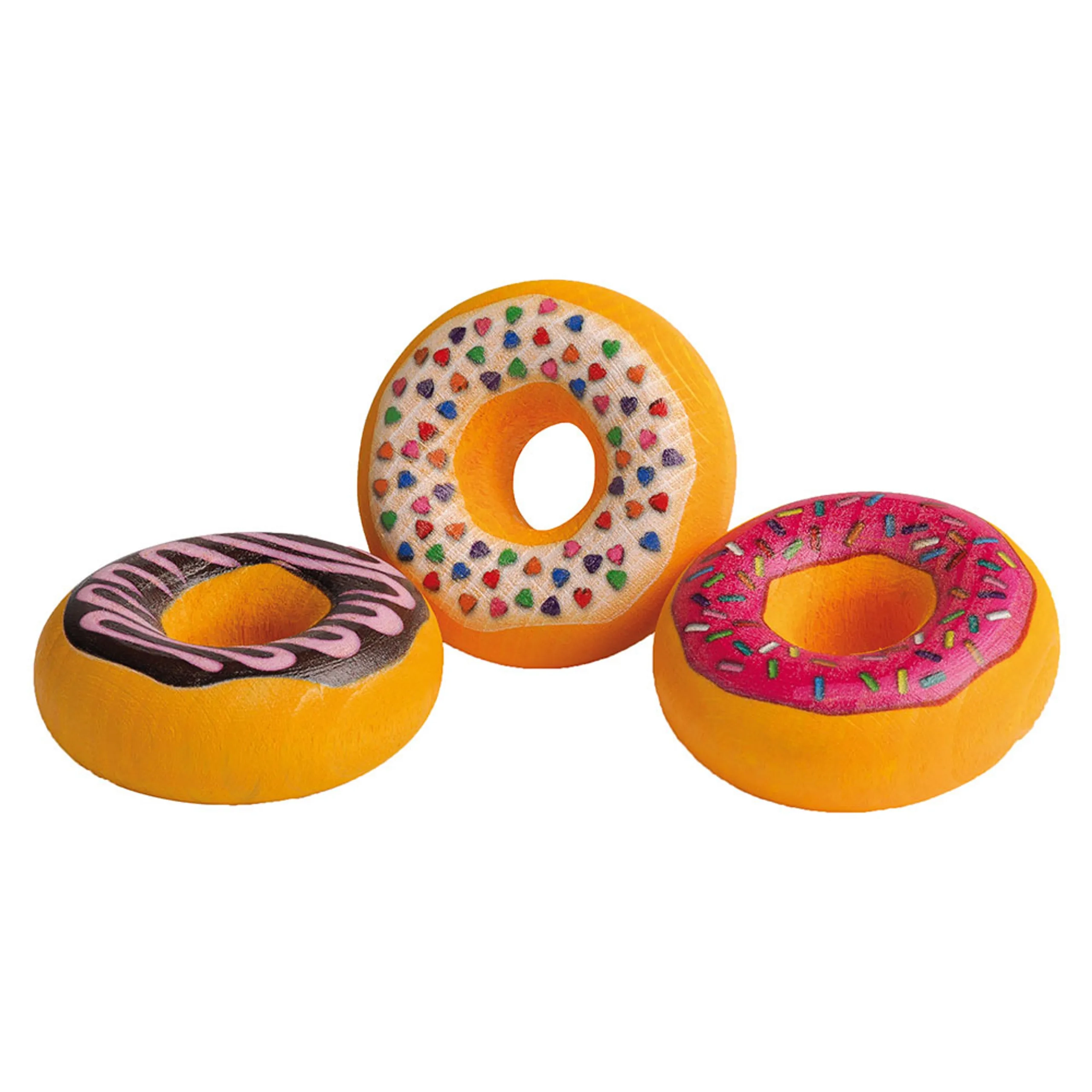 Erzi Wooden Doughnuts - Suitable for 3 years & above 3 pieces