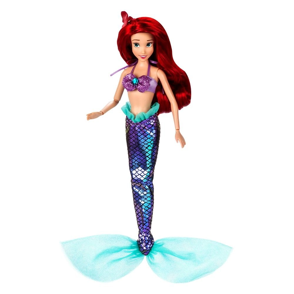 Ariel Singing Mermaid Doll - Shimmering Costume Organza Tail Ages 3+