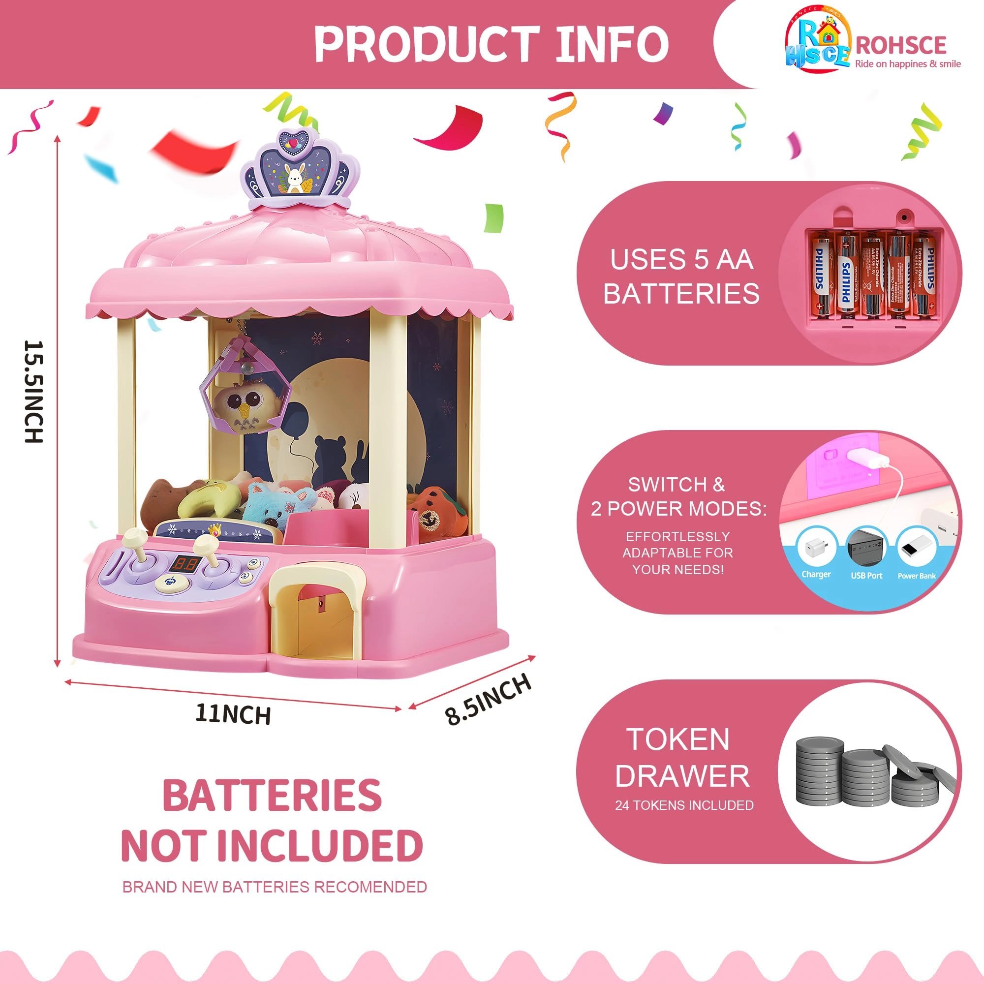 Claw Machine - Princess 8-13 years