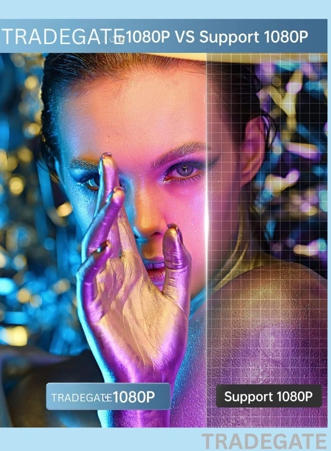 Mini Portable Projector 8500L Lumens 1920 x 1080