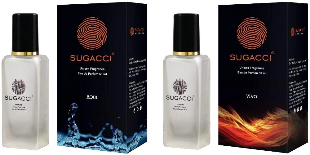 Sugacci Perfume and Cosmetics Vivo - Eau de Parfum 50ml + Aqui
