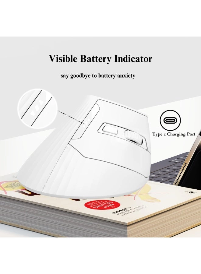 Vertical Mouse - BT5.0/4.0/2.4G