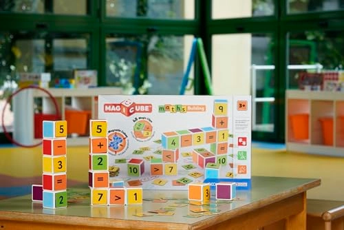 Magicube Math Building And Clips - 55 pcs