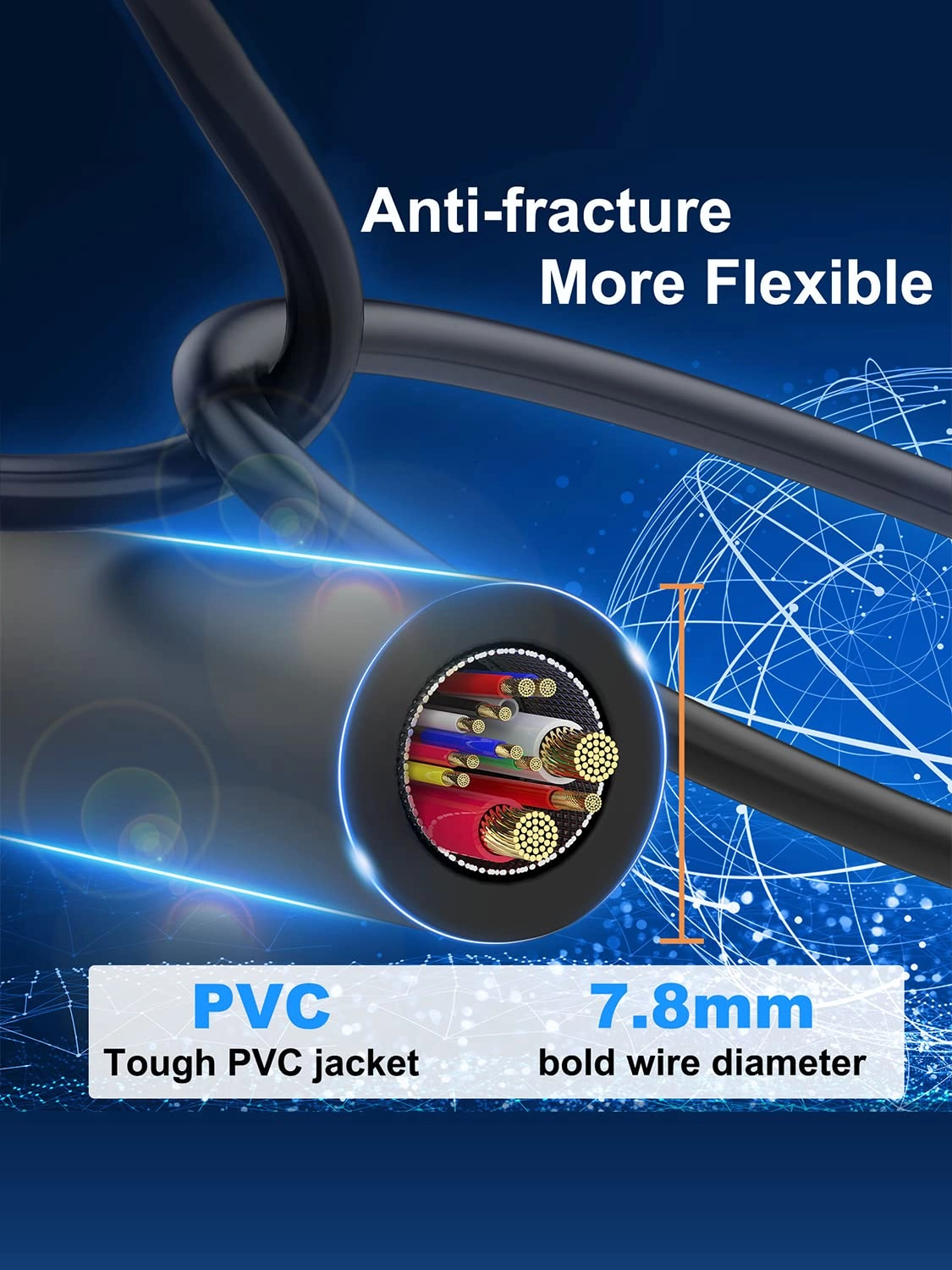 Cat 8 Ethernet Cable - 25 ft