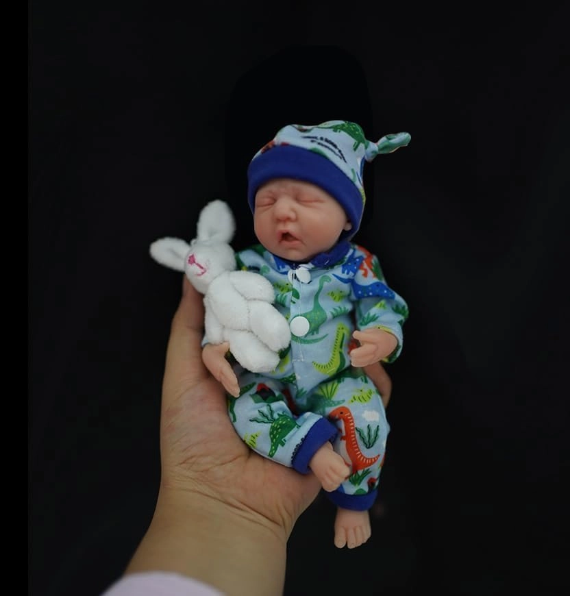 Eric Reborn Baby Doll - 7 Inch Silicone Boy Ages 3+