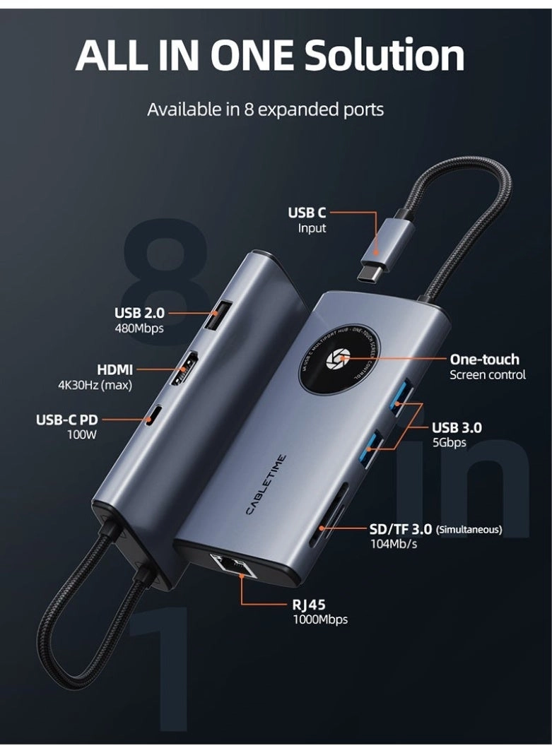 USB-C ADAPTER HUB - USB C
