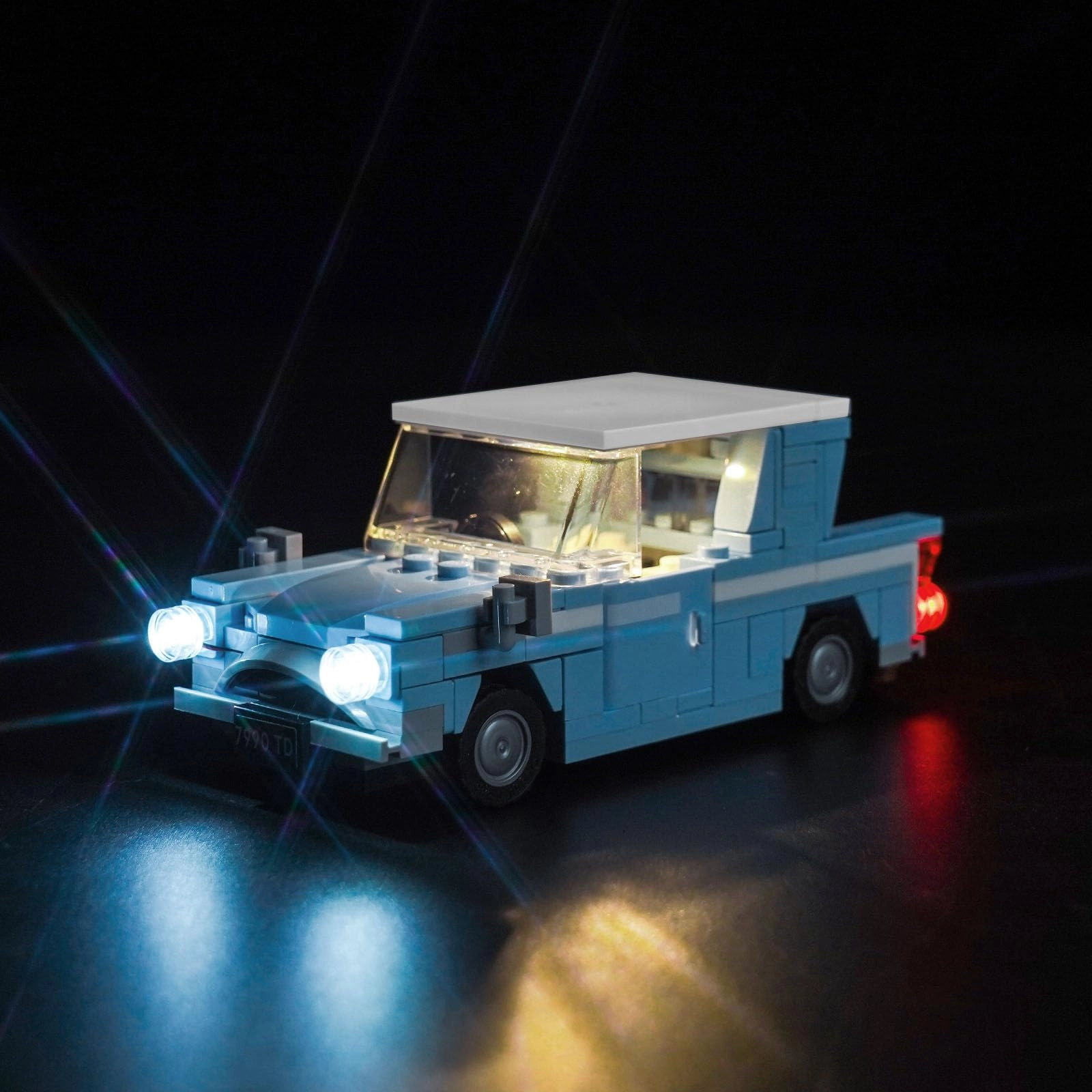 BrickBling 76424 Flying Ford Anglia - LED Light Set USB Battery