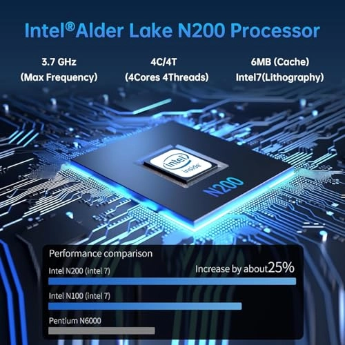 2025 Flagship 15.6" Chromebook - 15.6'' N200 8GB DDR5 320GB