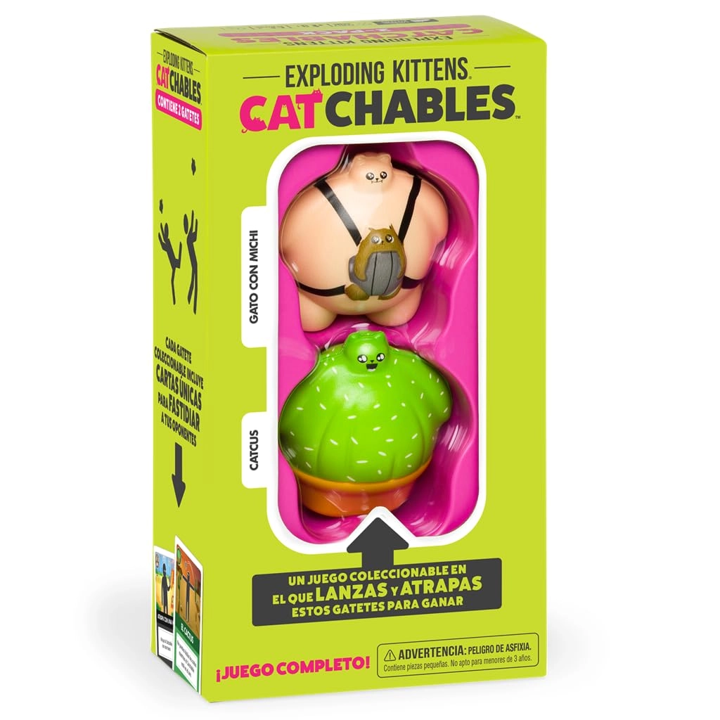 Exploding Kittens Catchables - 2 Pack Spanish